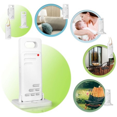 Ilmajaam ekraaniga BD-900 valge | FreshDesign.ee