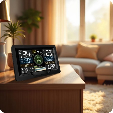 Ilmajaam tuule- ja vihmasensoriga BD-914 must | FreshDesign.ee