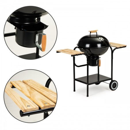 Söegrill kaane, riiulite, resti ja tuhapanniga | FreshDesign.ee