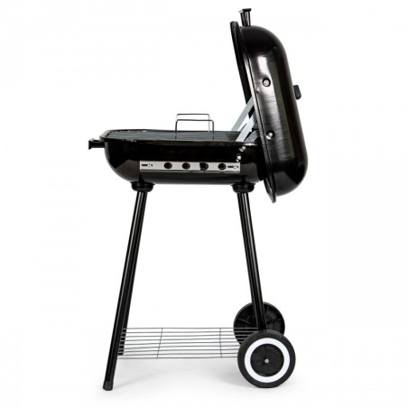 Hingedega kaanega aiagrill + rattad | FreshDesign.ee