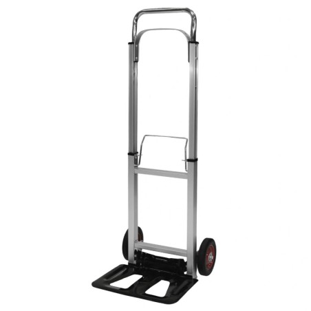 Alumiiniumist kokkupandav käsitõstuk, transpordi-laokäru, kandevõime 90 kg