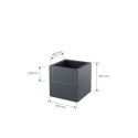 Valge Pixel Pot lillepott valgustusega | FreshDesign.ee