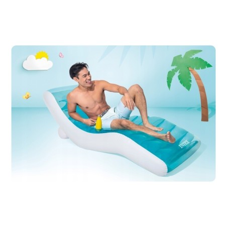 Täispuhutav madrats ujumiseks 191x99cm INTEX