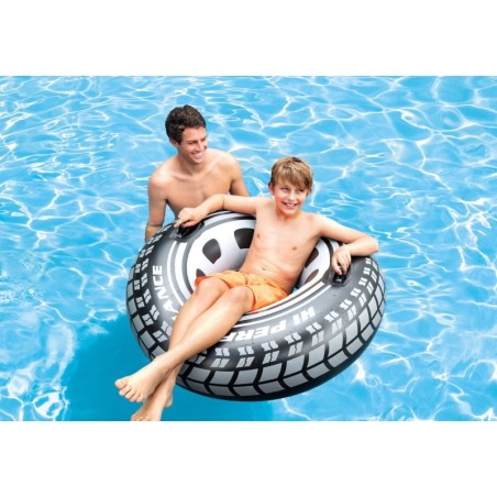 Ujumisrõngas, sangadega rehv, veemadrats 56268 INTEX