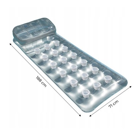 Peatoega täispuhutav madrats rannale INTEX 58894 | FreshDesign.ee