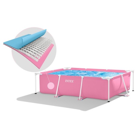 Suur ristkülikukujuline aiabassein 220 x 150 cm INTEX 28266