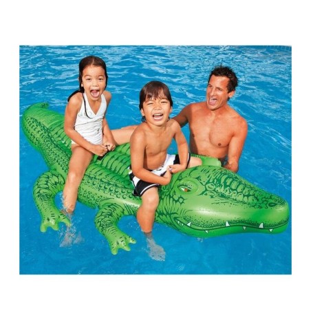 Dmuchany krokodyl materac do pływania z uc... | FreshDesign.ee