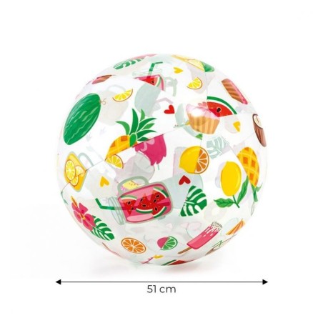 Täispuhutav rannapall 51cm erineva disaini... | FreshDesign.ee