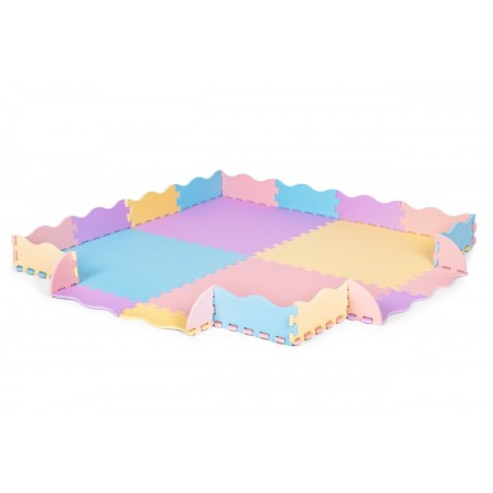 Värviline puslematt lasteleäärega 141,5x14... | FreshDesign.ee