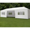 Aia paviljoni peotelk, 3x9 m, 8 seina, valge | FreshDesign.ee
