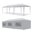 Aia paviljoni peotelk, 3x9 m, 8 seina, valge | FreshDesign.ee