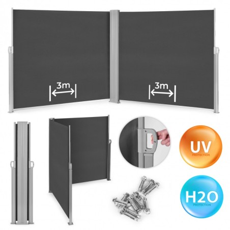 Kahepoolne vari markiis 300x300x180 cm päi... | FreshDesign.ee