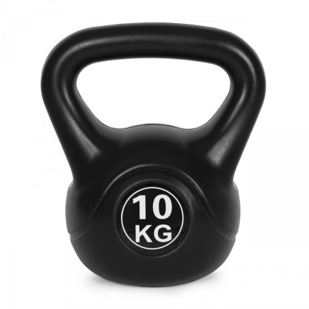 Kettlebell sangpomm 10 kg treeninguks, must