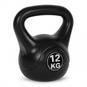 Kettlebell sangpomm 12 kg treeninguks, must | FreshDesign.ee
