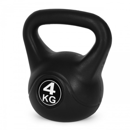 Kettlebell sangpomm 4 kg treeninguks, must | FreshDesign.ee