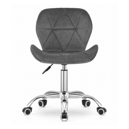 Laia seljatoega pöörlev kontoritool samethall