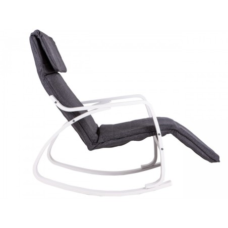 Kiiktool reguleeritava jalatoega valge raamiga | FreshDesign.ee