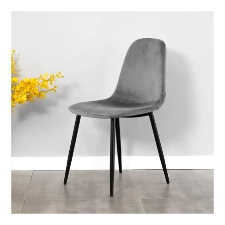 Komplektis 4 samettooli söögituppa ja elut... | FreshDesign.ee