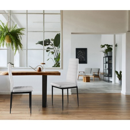 Öko-nahast toolid elu- ja söögituppa, komp... | FreshDesign.ee