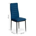 Kontuuritud seljatoega toolid - BLUE VELVE... | FreshDesign.ee