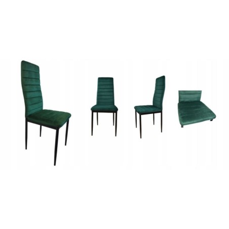 Kontuuritud seljatoega toolid - ROHELINE V... | FreshDesign.ee