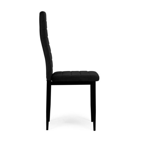 Kontuuritud seljatoega toolid - BLACK VELV... | FreshDesign.ee