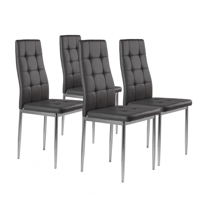 Elu- või söögituppa, 4tk tepitud tool, kro... | FreshDesign.ee