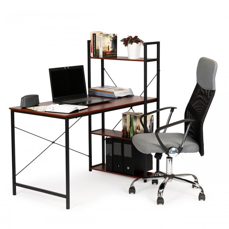 Puidust arvutilaud riiulitega | FreshDesign.ee