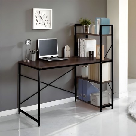 Puidust arvutilaud riiulitega | FreshDesign.ee