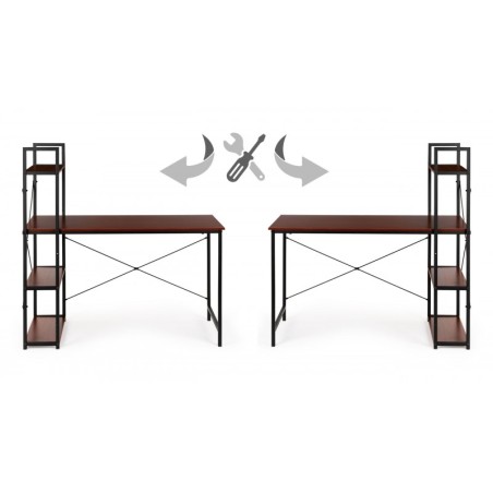 Puidust arvutilaud riiulitega | FreshDesign.ee