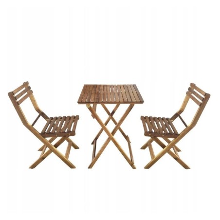 Akaatsia puidust aiamööbli komplekt – laud... | FreshDesign.ee