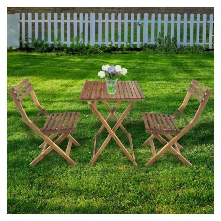 Akaatsia puidust aiamööbli komplekt – laud... | FreshDesign.ee