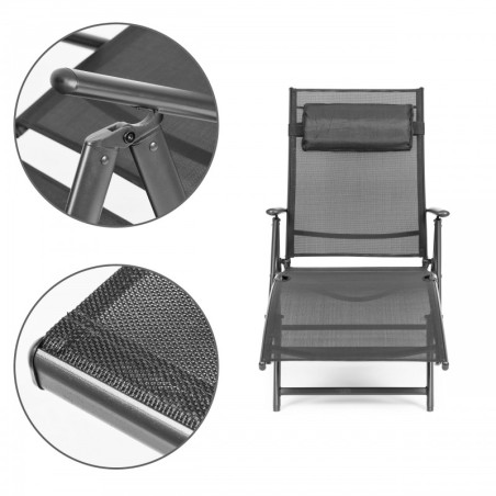 Kokkupandav aia lamamistool, reguleeritav ... | FreshDesign.ee