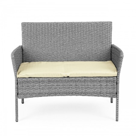 Aiamööbli komplekt – pink, laud, toolid, hall | FreshDesign.ee