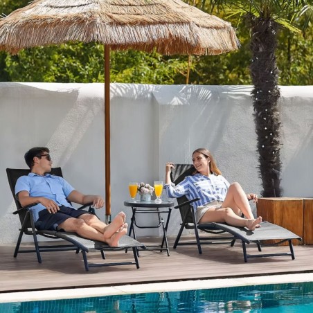 Kokkupandav rannaaia lamamistool, reguleer... | FreshDesign.ee