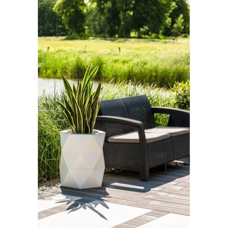 Disain lillepott MONUMO MODENA Valge | FreshDesign.ee