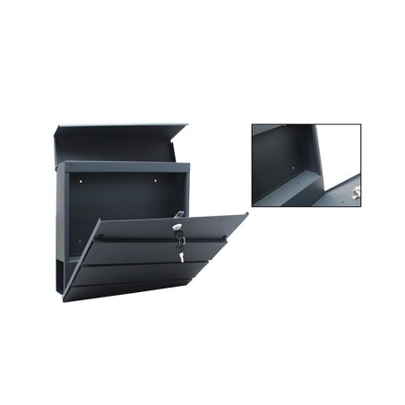 Postkast, tsingitud teras, antratsiit | FreshDesign.ee