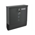 Terasest postkast Letterbox antratsiit lukuga | FreshDesign.ee