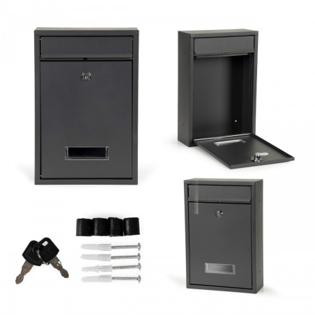 Tsingitud terasest postkast | FreshDesign.ee