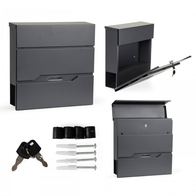 Tsingitud terasest postkast | FreshDesign.ee