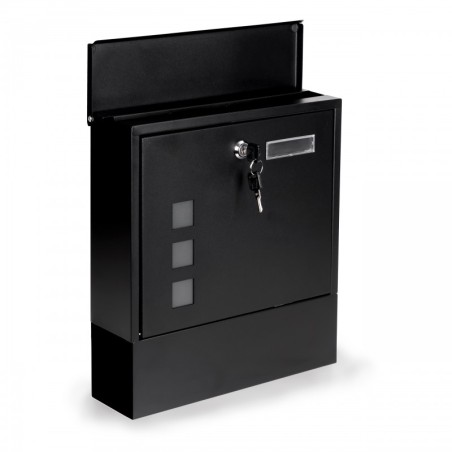 Terasest postkast must lukuga | FreshDesign.ee