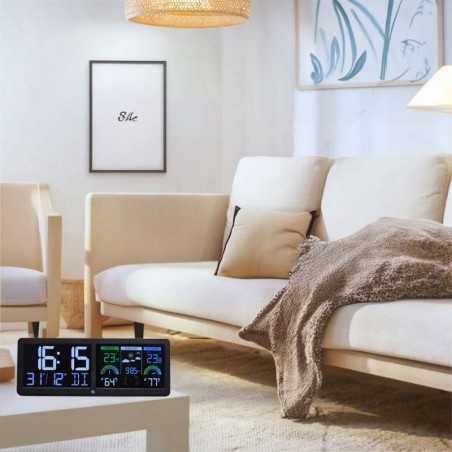 Taustvalgustusega juhtmevaba ilmajaam koos... | FreshDesign.ee