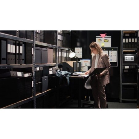 Kodu seif elektroonilise luku, võtme või koodi juurdepääsuga, 31x20x20 cm