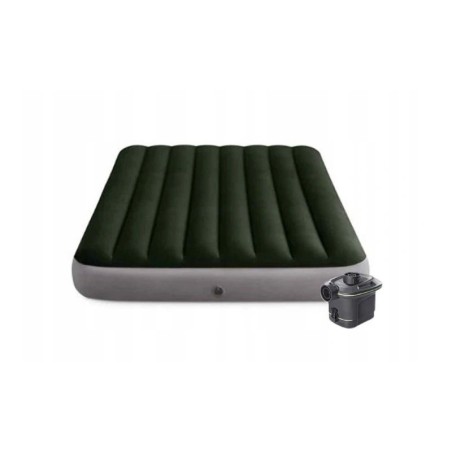 Suur täispuhutav madrats 203x152 cm elektripumbaga INTEX