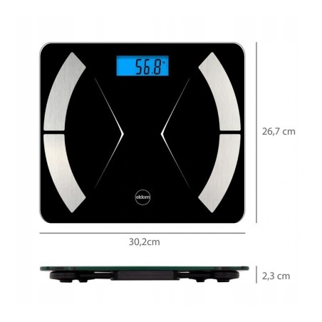 Nutikas bluetooth vannitoakaal Eldom TWO50... | FreshDesign.ee