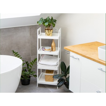 Raamaturiiul redel, 4 riiulit, valge | FreshDesign.ee