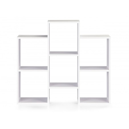 Kaasaegne raamaturiiul valge