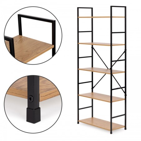 Lai kaasaegne LOFT puidust raamaturiiul 5 ... | FreshDesign.ee