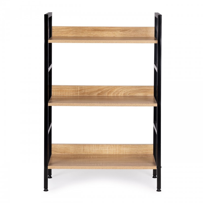 Moodne puidust raamaturiiul, metallraamiga... | FreshDesign.ee