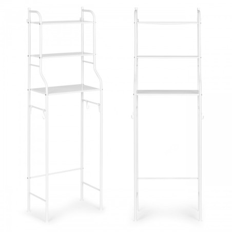 Kõrge vannitoa panipaik 3 riiul alumiinium... | FreshDesign.ee